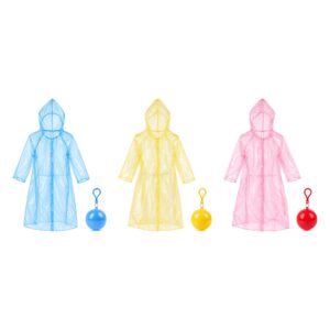 Disposable raincoat for kids 6+