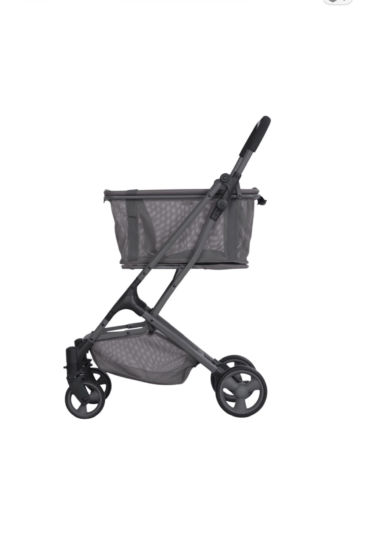 عربة التسوق - رمادي