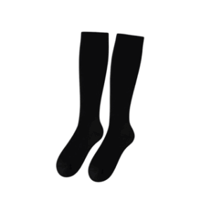 Travel compression long socks