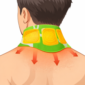 Neck heat patch