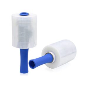 Wrapping roll with handle